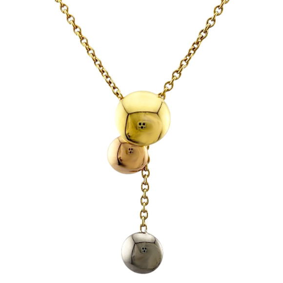 CARTIER Jewelry - Cartier Sweet Trinity Necklace, 18K Yellow Gold, Women's, CARTIER